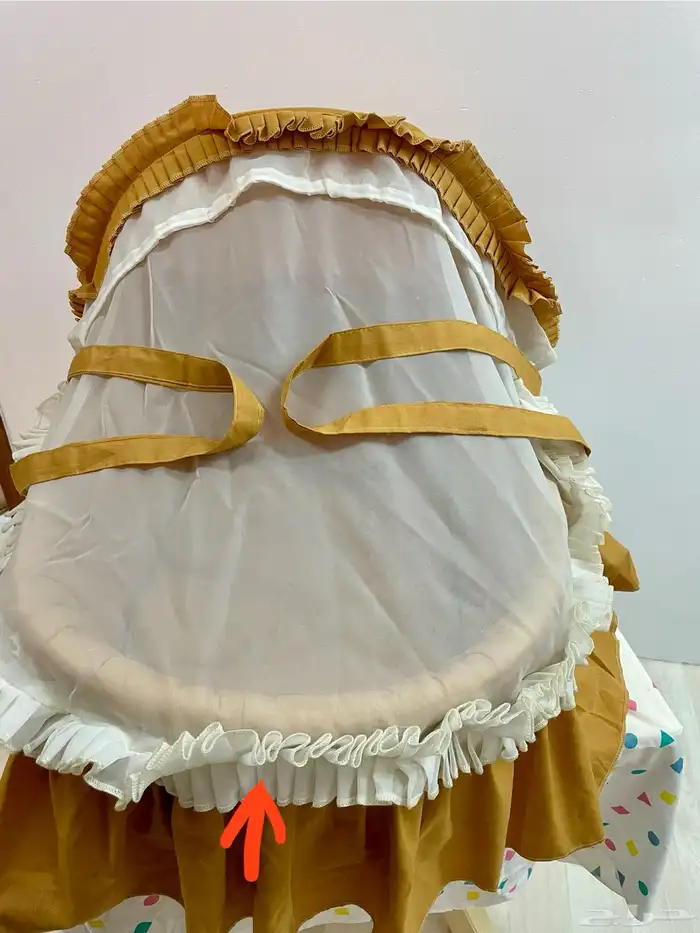 سرير مواليد بني فاخر 3