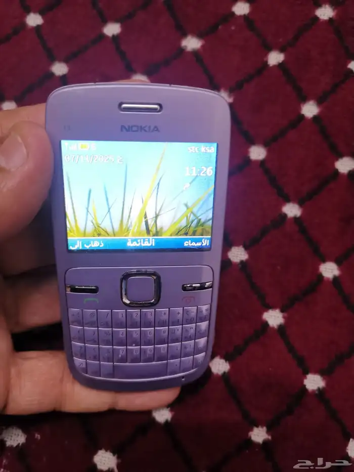نوكيا C3 كوري أصلي بحاله فوق الممتازه 2