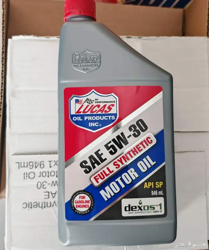 زيت لوكاس 5W30 تخليقي بالكامل 0