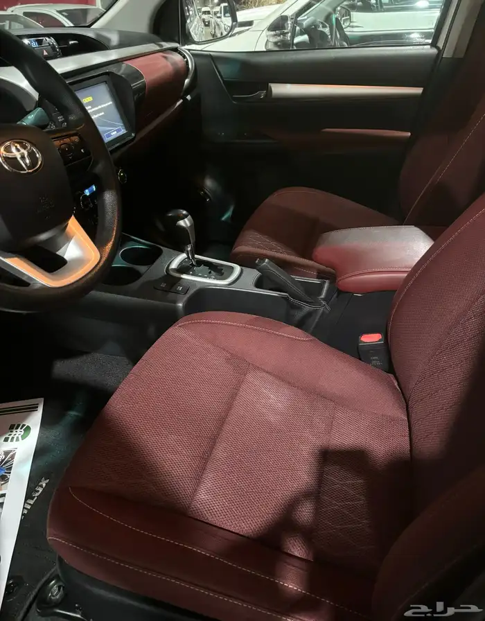 هايلكس غمارتين دبل اتوماتيك. فل كامل بنزين 17