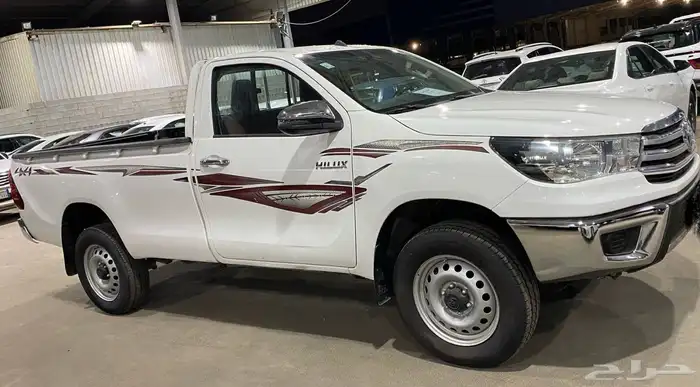 هايلكس دبل 2019 غمارة بنزين ممشى قليل 4