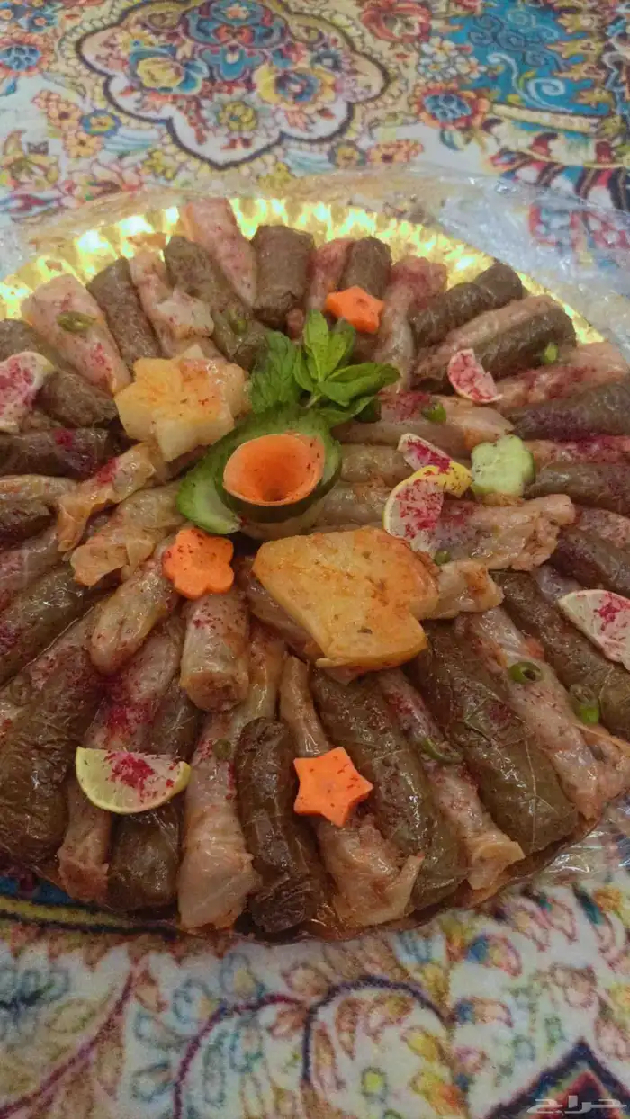 اكلات شعبيه معجنات ورق عنب 2