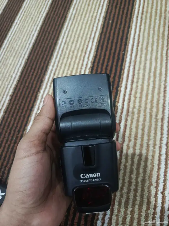 فلاش كانون 430EXII اصدار ثاني نظيف جدا موجود في الخرج ب 390 4