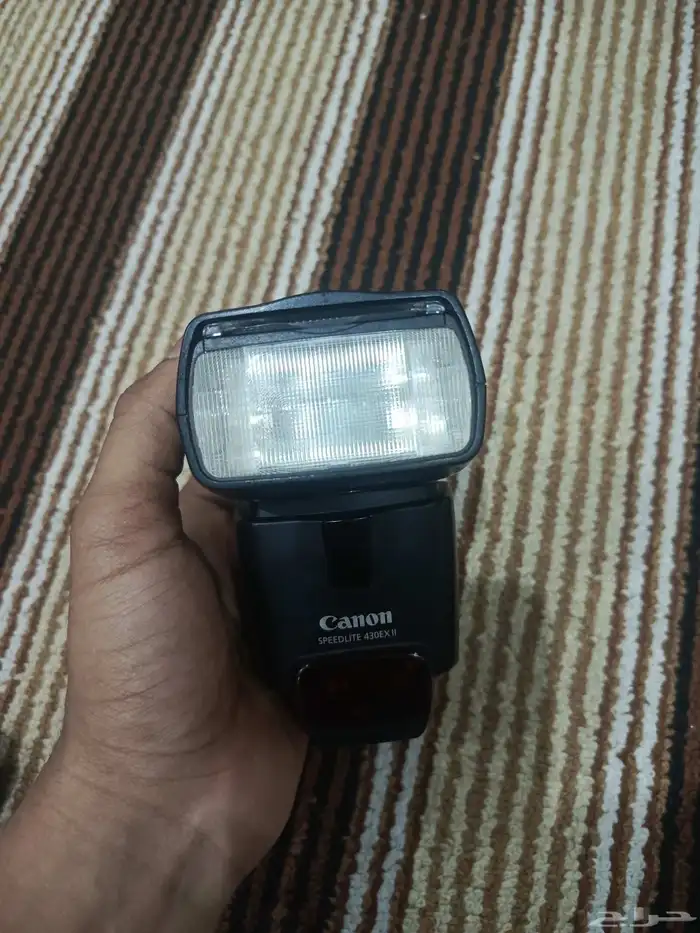 فلاش كانون 430EXII اصدار ثاني نظيف جدا موجود في الخرج ب 390 6