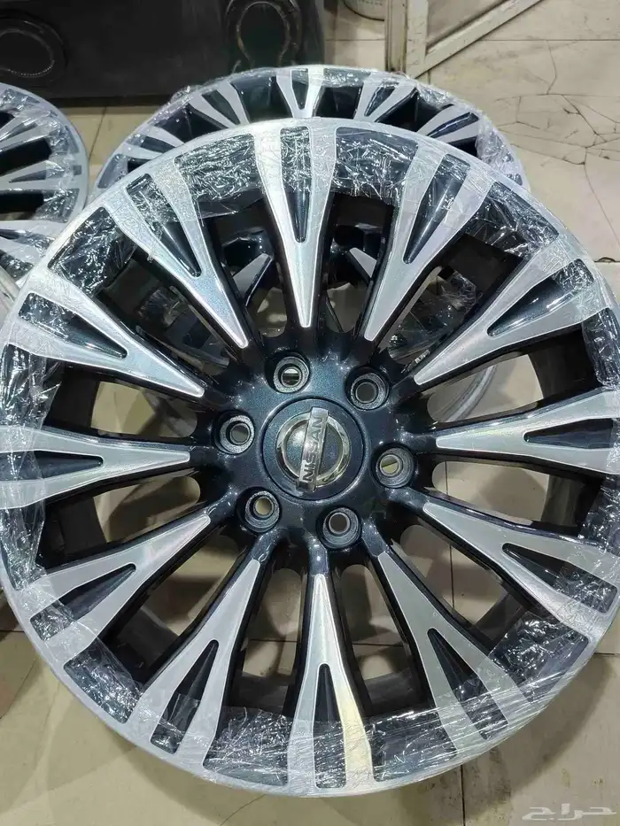 جنوط نيسان بلاتنيوم مقاس 20 اصلي بلد خوات الجديد 13