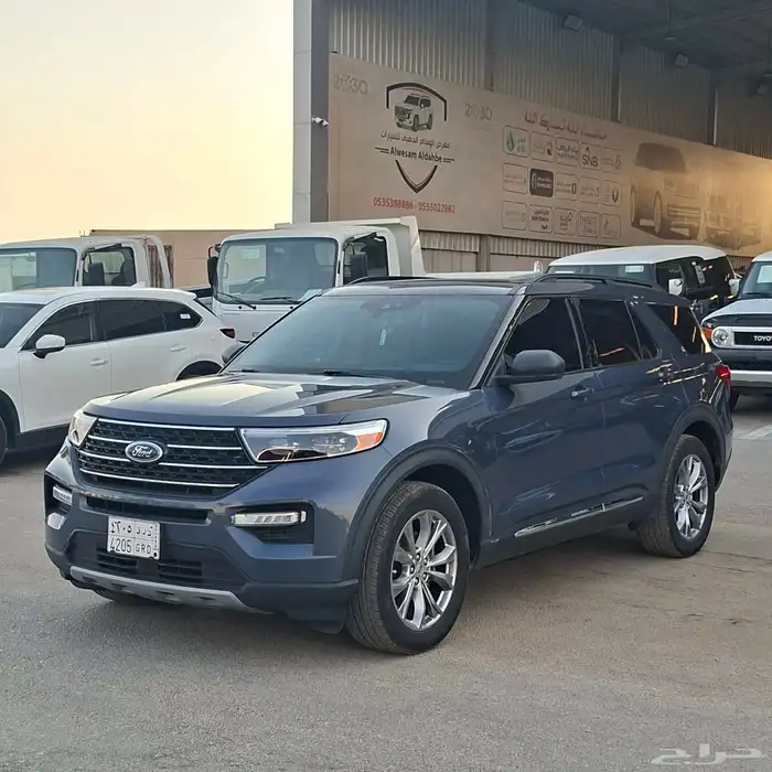 فورد اكسبلور XLT موديل 2021 عداد 45 الف ) 3