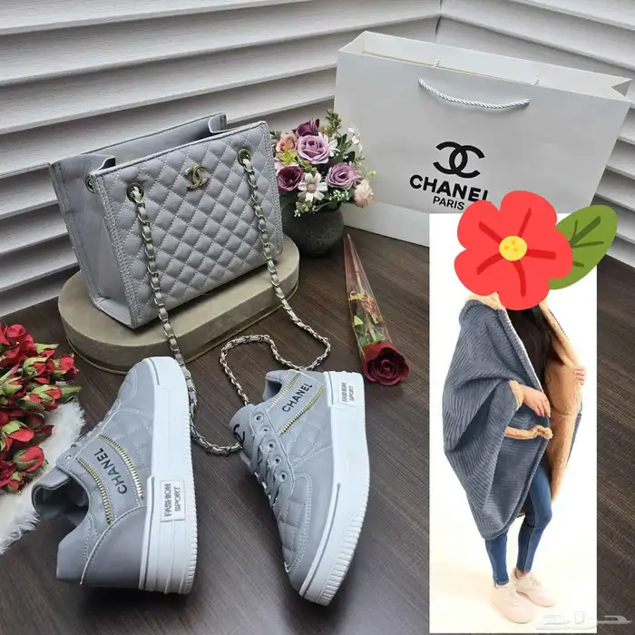 طقم نسائي شنطة وشوف روووعة 4