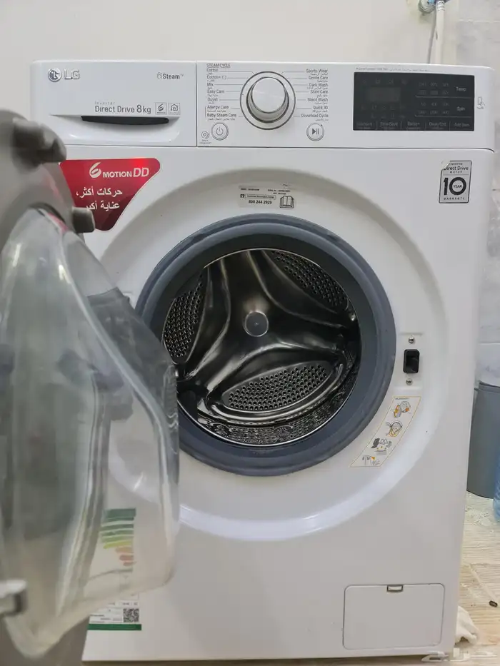 غسالة و مجفف LG اوتوماتيك 1