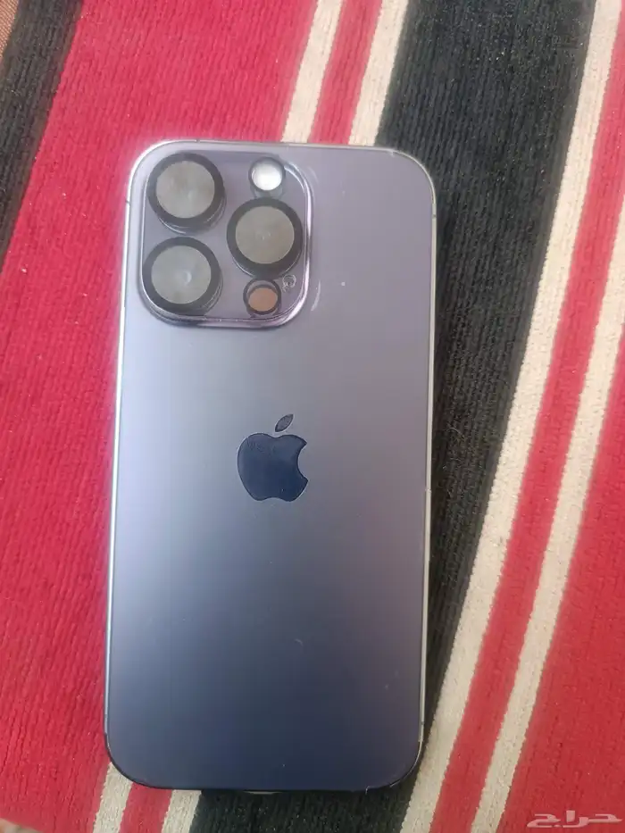 جوال ايفون 14برو مساحه 256 بطاريته 84ممتازه جوال شرط 1