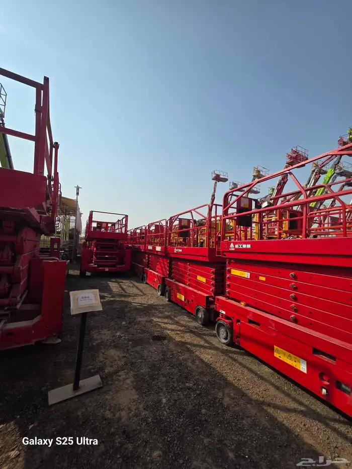 سيزرلفت 8متر للايجار في المدينه المنورة رافعه مقصيه 8متر 8