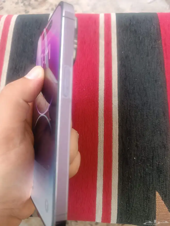 جوال ايفون 14برو مساحه 256 بطاريته 84ممتازه جوال شرط 2