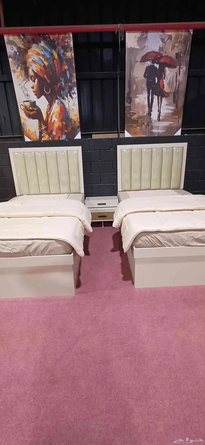 غرف نوم شباب سريرين غرف نوم شبابي سرير واحد جديده في الكرتون 3