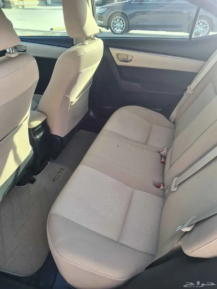 كورولا موديل 2016 مكينه 1600c ممشى 195 بصمه يد ايرباق طالع 4