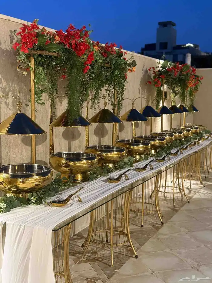 تأجير كراسي وطاولات كنب مداخل كوش بوفيه خيام اوربيه شاشات 8