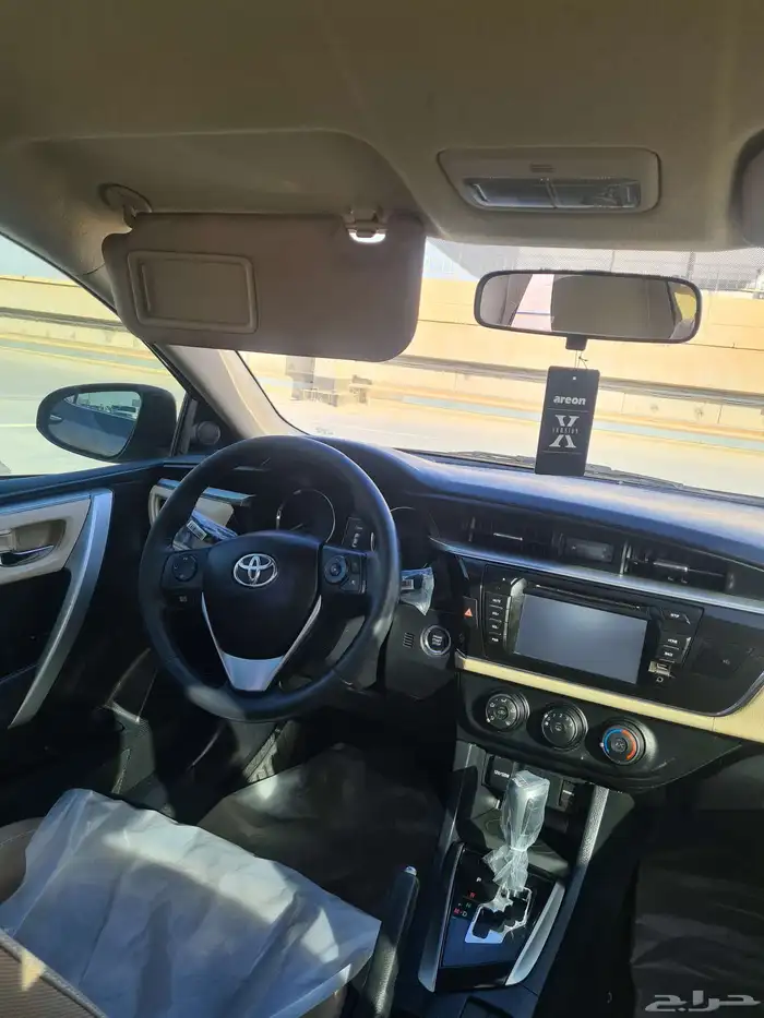كورولا موديل 2016 مكينه 1600c ممشى 195 بصمه يد ايرباق طالع 3