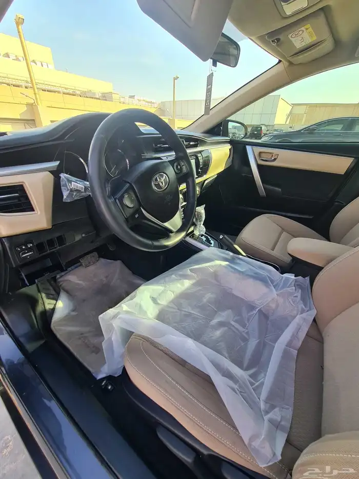 كورولا موديل 2016 مكينه 1600c ممشى 195 بصمه يد ايرباق طالع 7