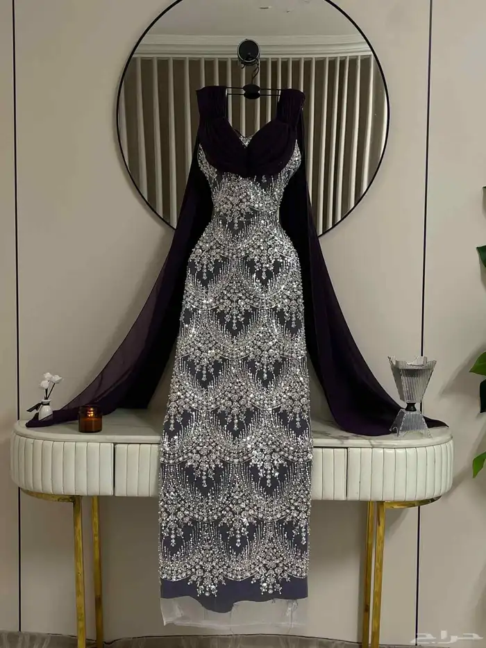 فستان مناسبات شتوي وصيفي نشحن لكافه مدن المملكة 29