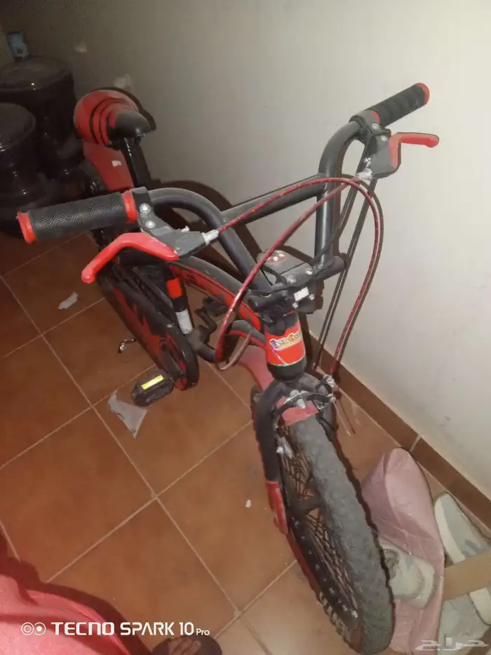 سيكل احمر مقاس 16 1