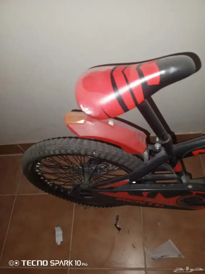 سيكل احمر مقاس 16 3
