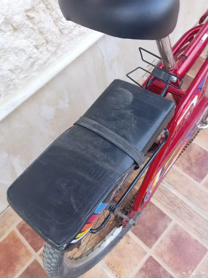 سيكل رامبو مقاس 20 لون احمر 3