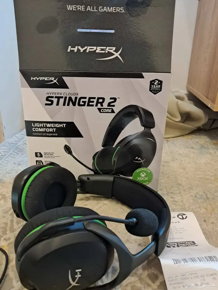 سماعات العاب اكس بوكس من شركه Hyperx هايبر اكس 0