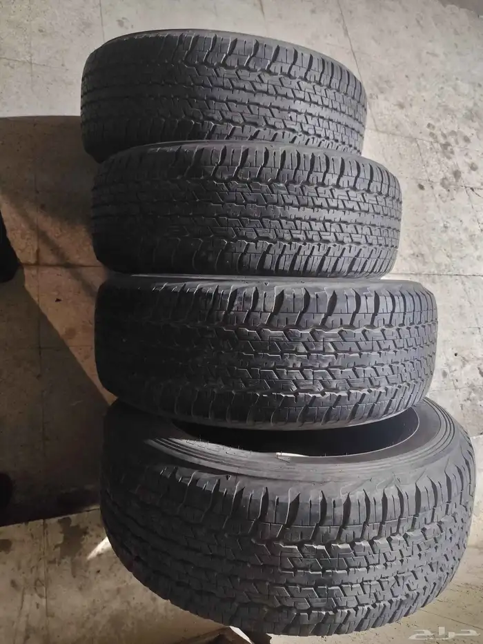 كفرات ايدج اكس بلاور 265 60 18 دانلوب ياباني وكاله 0