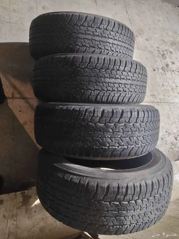 كفرات ايدج اكس بلاور 265 60 18 دانلوب ياباني وكاله 4