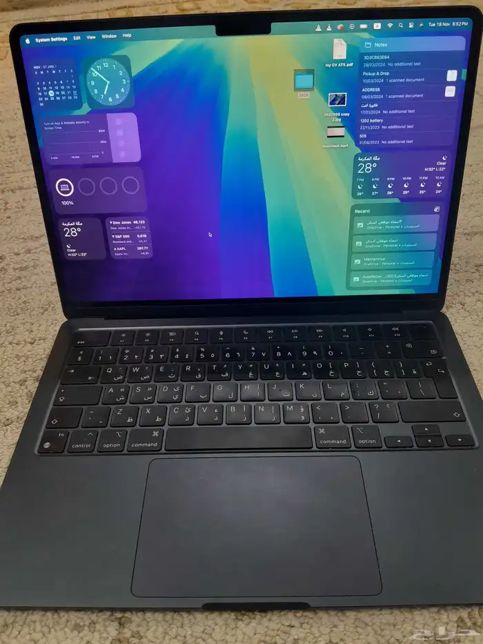 ماك بوك اير m2 2