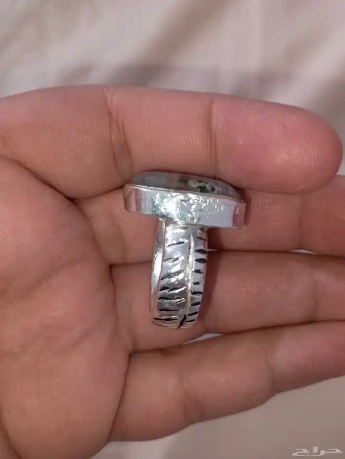 خاتم عقيق طبيعي 2