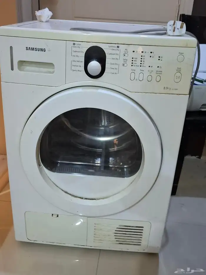 مجففة ملابس نشافة سامسونج خربانة 0