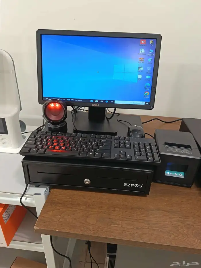 جهاز كاشير مكتبي مع برنامج لمحلات المفروشات 0