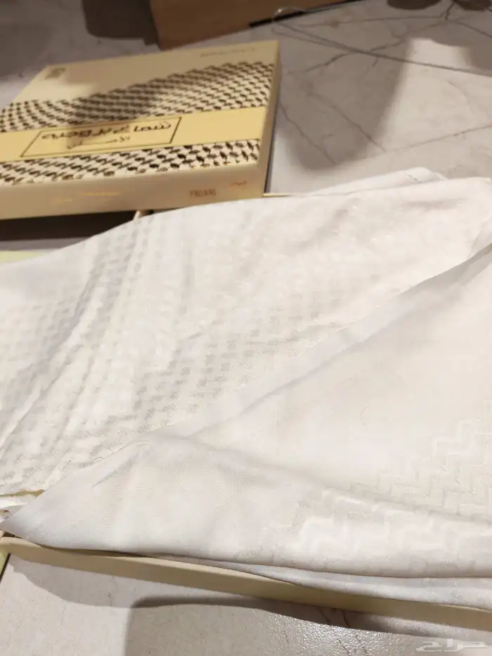 شماغ شتوي بروجيه بيج خامه ممتازه جوده عاليه 1