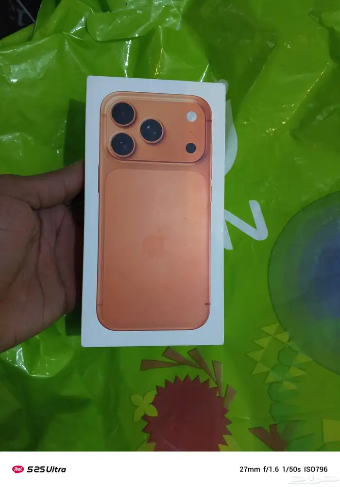 جوال أيفون 17 برو زاكره 256 جديد م انفك من الكرتون 0