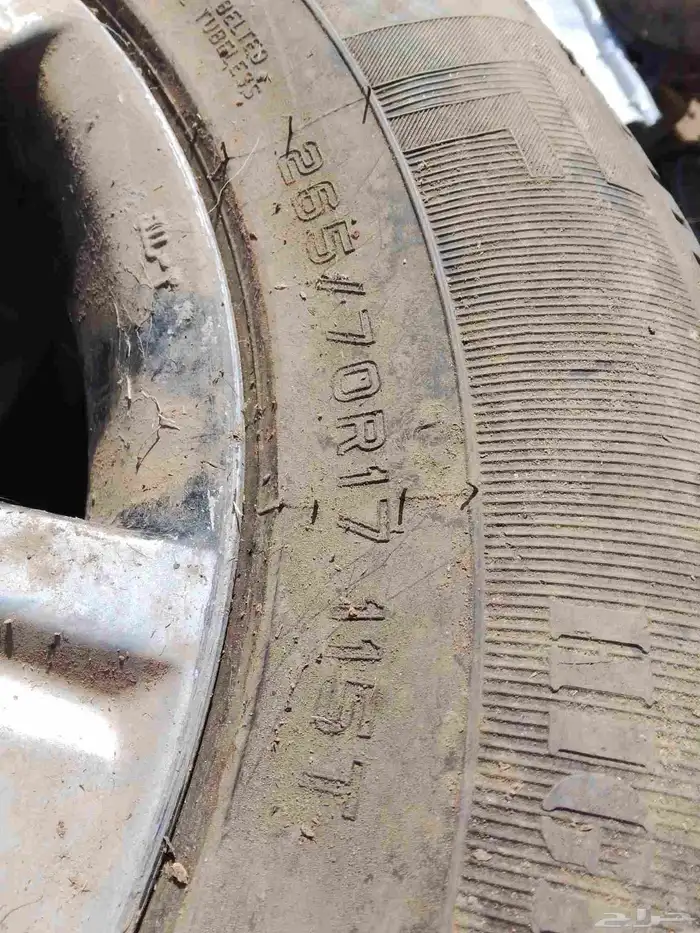 كفرات جيب لاندكروزر مع الجنوط 2