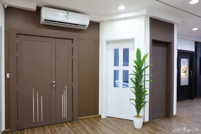 أبواب WPC الداخلية شركة باب وشباك للأبواب الداخلية 8