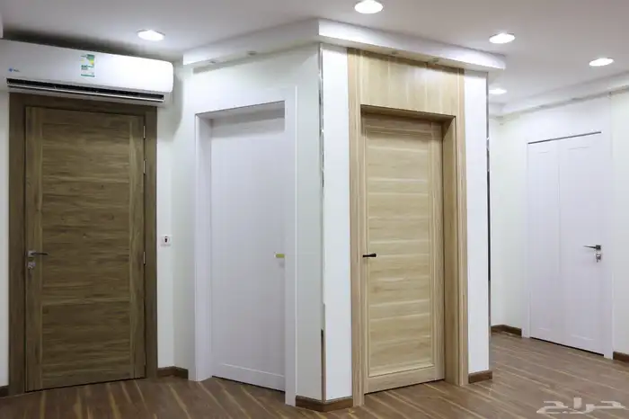 أبواب WPC الداخلية شركة باب وشباك للأبواب الداخلية 0