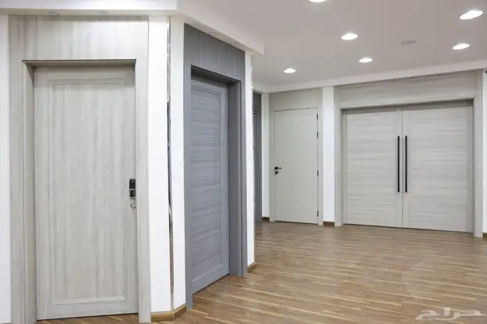 أبواب WPC الداخلية شركة باب وشباك للأبواب الداخلية 7