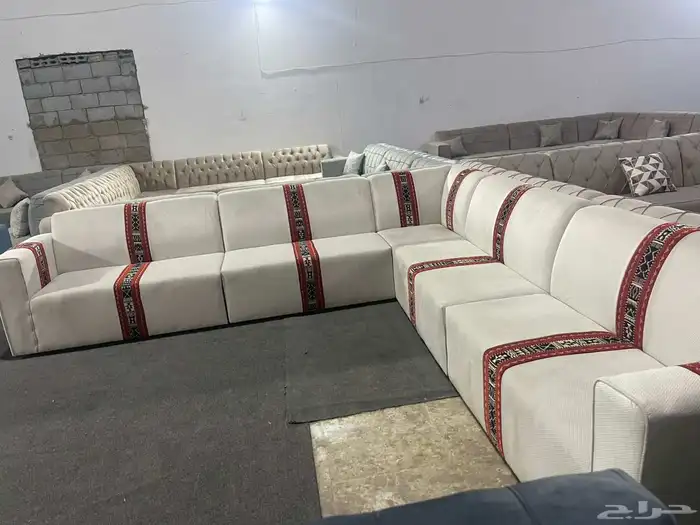 كنب جديد جاهز حرف ال و7نفر 31