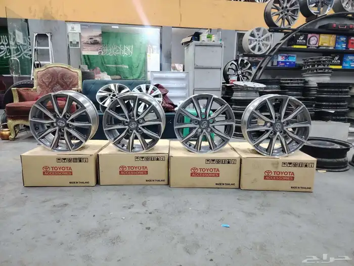 جنوط كامري 2025وكاله مقاس 16السياره من المعرض لين المحل فقط 6