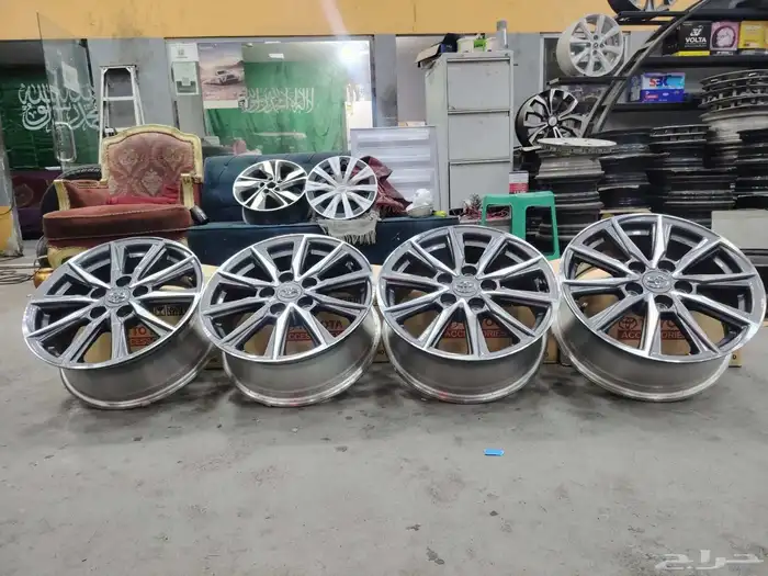 جنوط كامري 2025وكاله مقاس 16السياره من المعرض لين المحل فقط 4