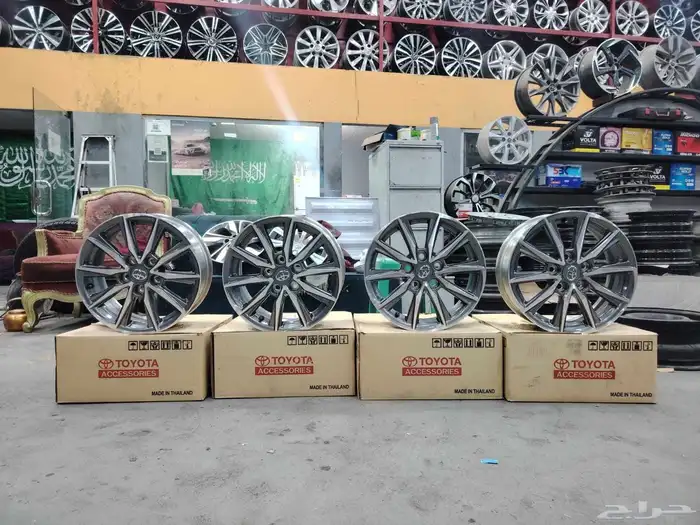 جنوط كامري 2025وكاله مقاس 16السياره من المعرض لين المحل فقط 5