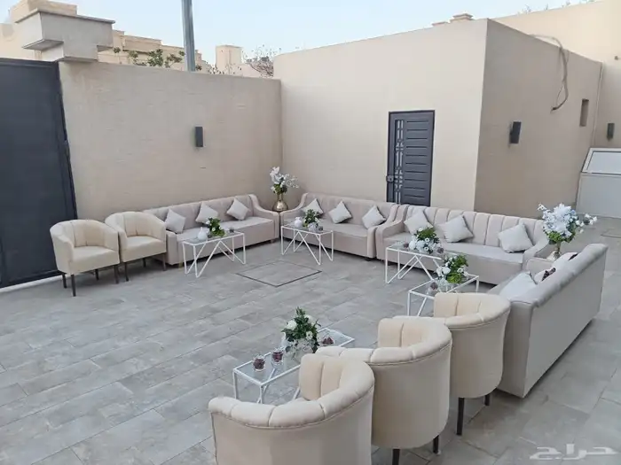 تأجير كنب كراسي جلسات دفايات 4