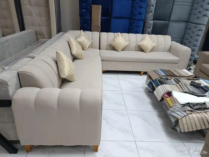 كنب جديد جاهز حرف ال و7نفر 11