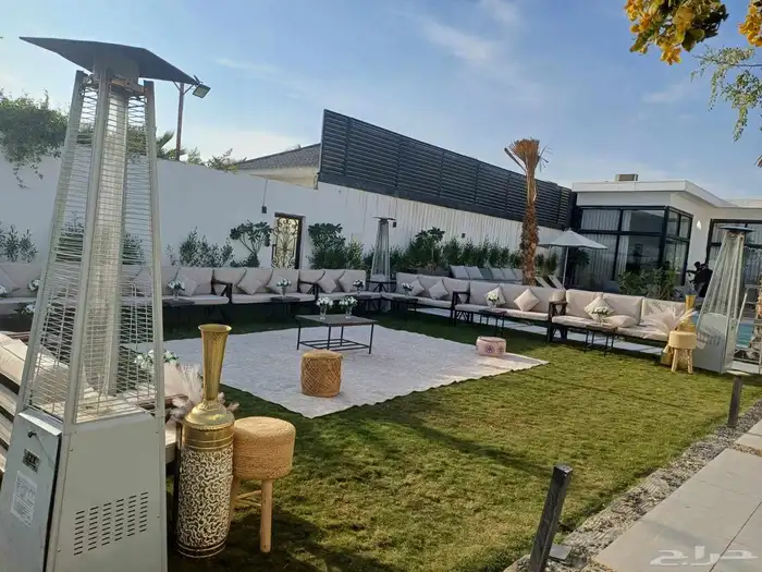 تاجير جلسات خارجية تأجير دفايات 2