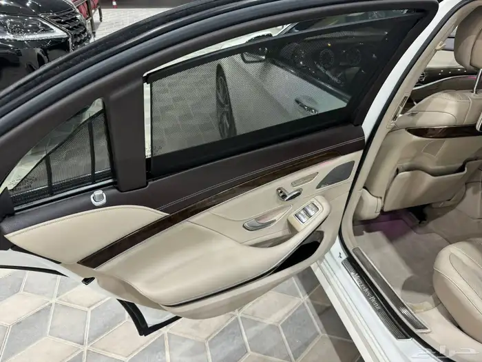 مرسيدس S500 مديل 2017 ( يخت ) فل كامل خلفية طياره 7