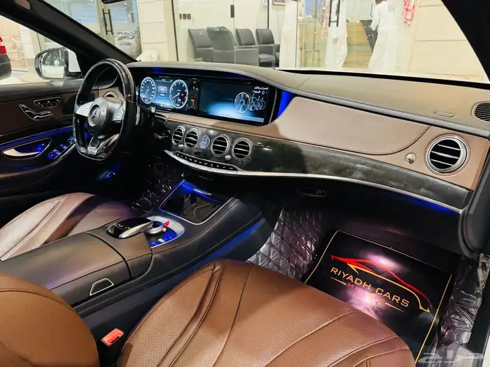 مرسيدس S400 2017 اربعه ازره ( عرض خاص ) 5