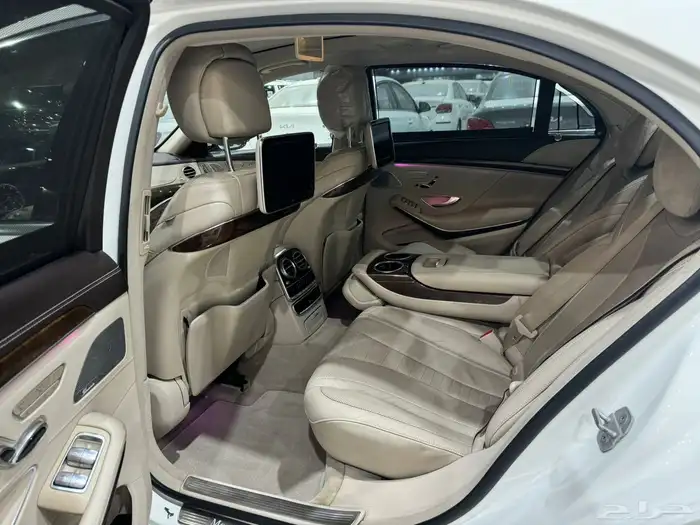 مرسيدس S500 مديل 2017 ( يخت ) فل كامل خلفية طياره 8