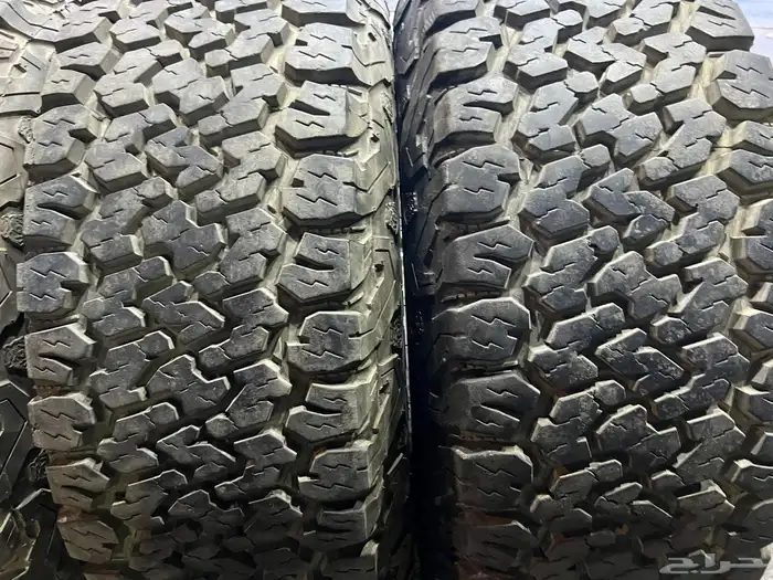 جنوط ميثود فرد f150 6 مسمارمع كفرات بلاك بير مقاس 285 70 17 9