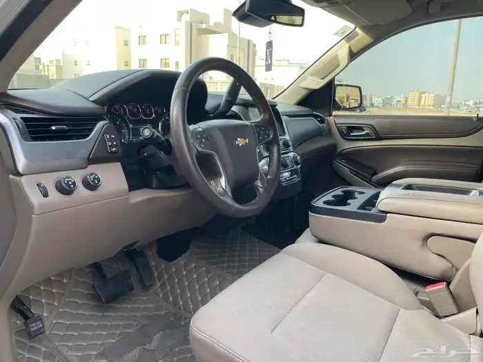 شفروليه تاهو 2015 دبل لؤلؤي نظيف 3