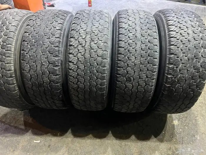 جنوط فتك صيني مع كفرات دنلوب وكاله مقاس 275 70 16 4